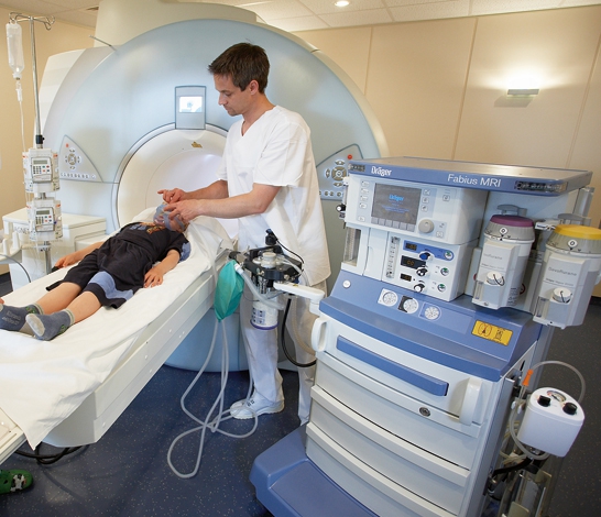 Наркозный аппарат для работы при МРТ Fabius MRI от Dräger  - Фото 2