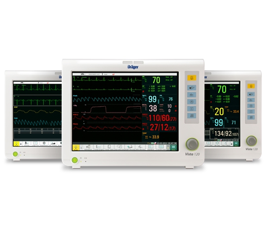 Универсальный монитор пациента Vista 120 от Dräger